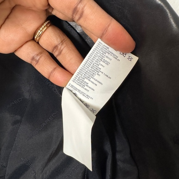 DSQUARED2 Leopard Print Calf Leather Trim Blazer - Picture 12 of 13